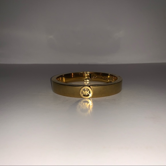 Michael Kors Gold Bangle Bracelet - Picture 1 of 4